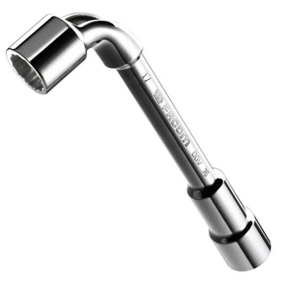 Clé à pipe profil 6 et 12 pans 7 mm -  FACOM
