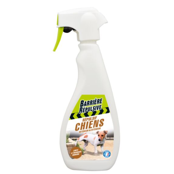 Répulsif Chiens Intérieur & Exterieur - Prêt à l'emploi 500ml