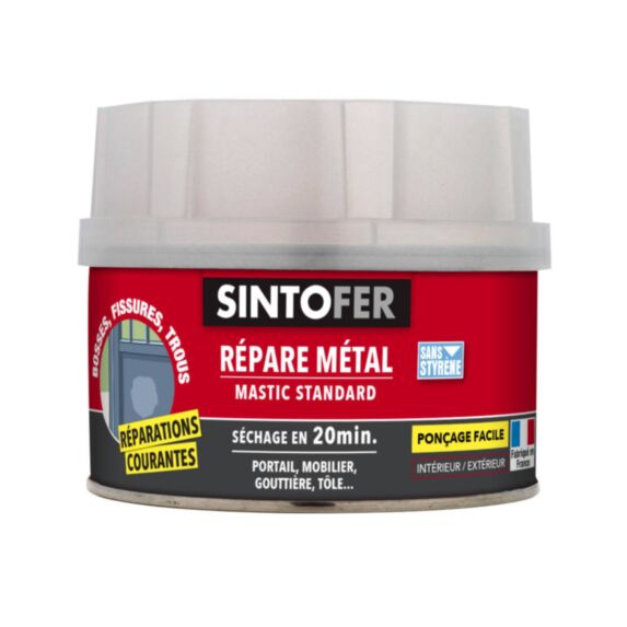 Mastic Répare métal standard 170ml - SINTO