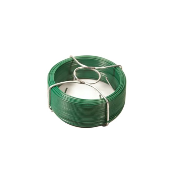 Fil d'attache Plastifié Gris - 1,5MM x 50M