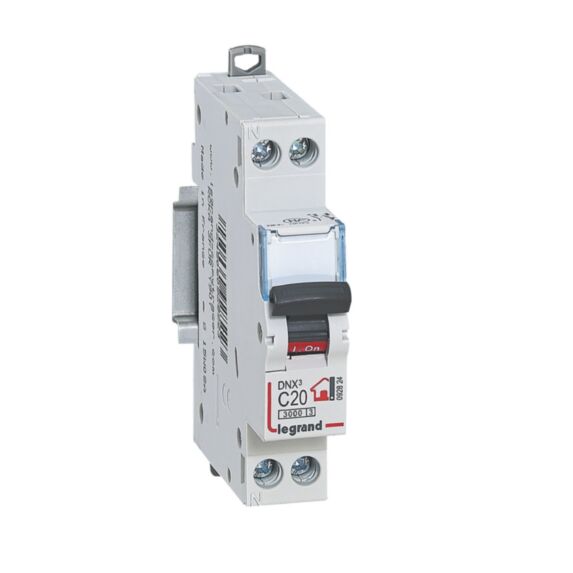 Disjoncteur DNX 4500 - uni+n - 230 v~ - 16 a - courbe c - LEGRAND