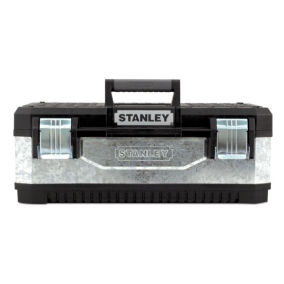 Boîte à Outils Bimatière Galvanisée 51cm Gris - STANLEY