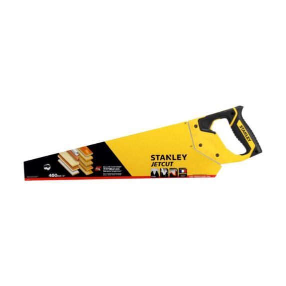 Scie Égoïne Jetcut Coupe Fine Petite Section 450mm - STANLEY
