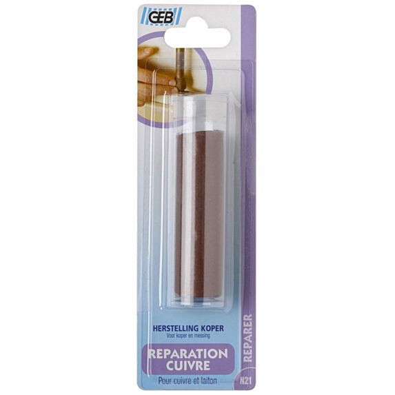Réparation cuivre tube 82 mm / blister - GEB