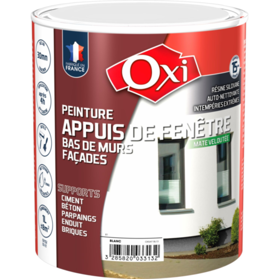 PEINTURE APPUIS-FENETRE GRIS ANTHRACITE RAL 7015 (1L)