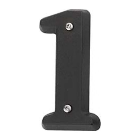 chiffre zamak noir 1 - NOVAP