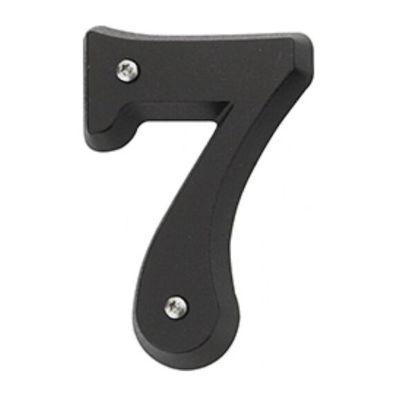chiffre zamak noir 7 - NOVAP
