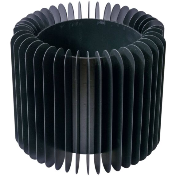 Diffuseur à chaleur Ø15cm noir