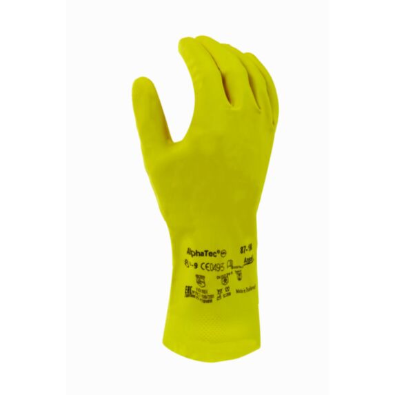 Paire de gants de ménage en latex x2 T.9 - GERIN