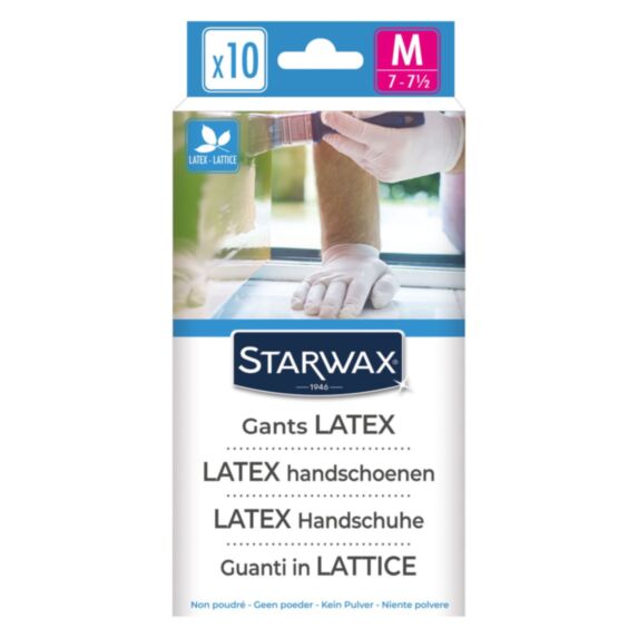 Lot de 10 Gants multiusage T.M - STARWAX