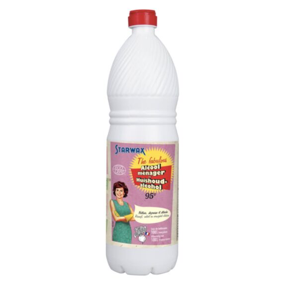 Alcool ménager 95° 1L - STARWAX THE FABULOUS