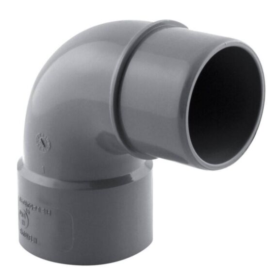 Coude pvc 87° mf ø 50 nfe-nfme - INTERPLAST