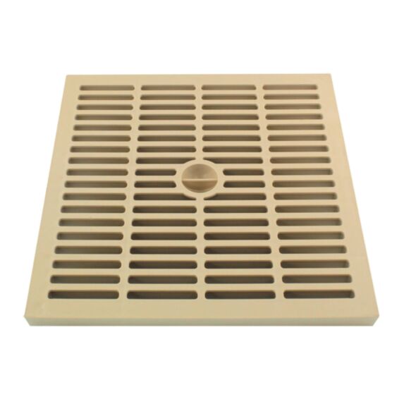 Grille légère 30x30 sable polypropylène - INTERPLAST