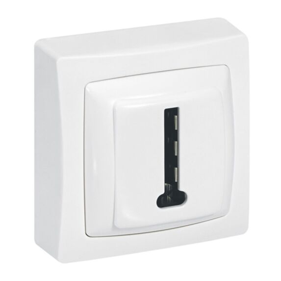 Prise téléphone Appareillage Saillie - 8 contacts en T blanc - LEGRAND