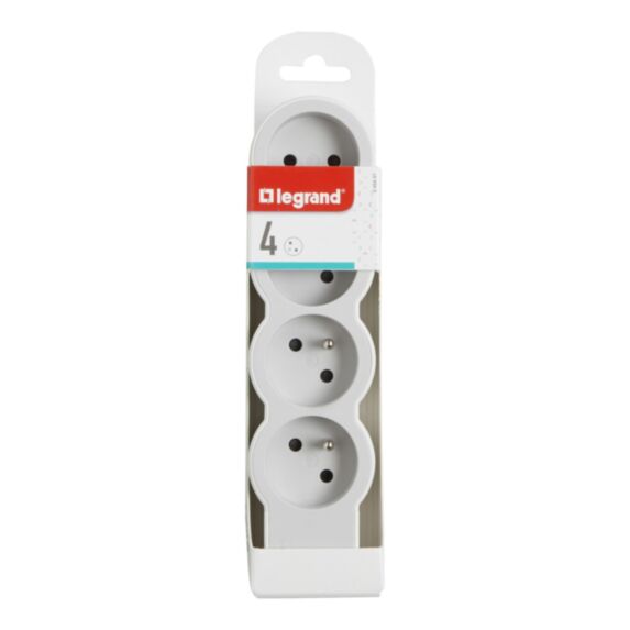 Multiprise 4x2P+T standard à câbler - LEGRAND