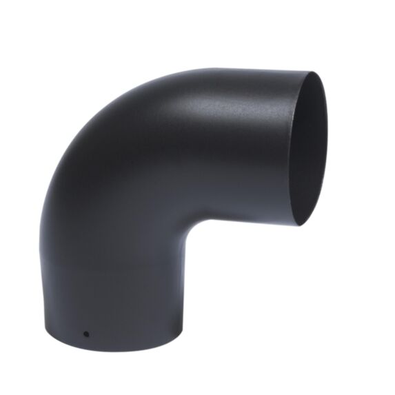 Coude émaillé mat acier 90° ∅153mm bois/fioul/gaz - TEN
