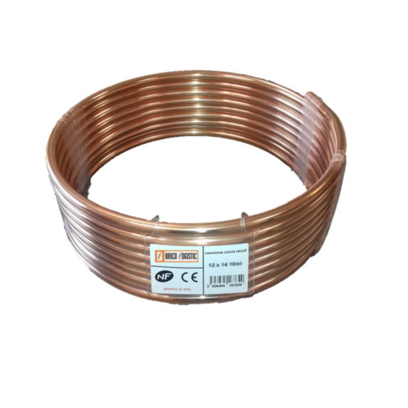 Tube cuivre couronne recuit D.16 5M