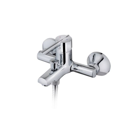 Mitigeur de bain et douche NF chrome - INVENTIV