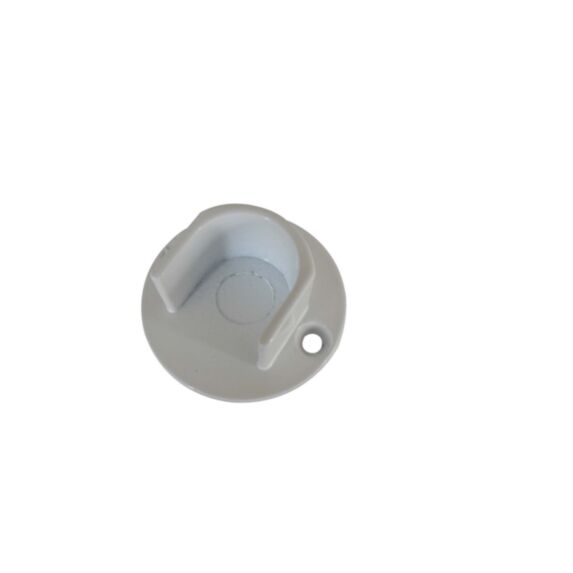 2 Supports Naissance Barre Rideaux Ø20mm Blanc Mat - INVENTIV