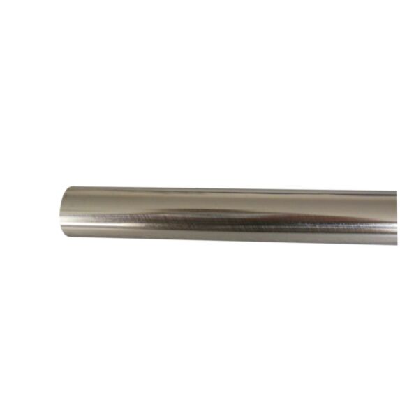 Barre Rideaux Ø28mm 150cm Chromé Brossé - INVENTIV