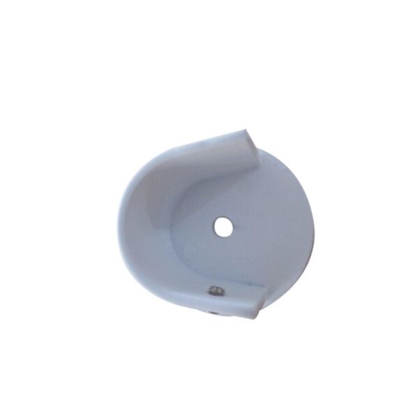 2 Supports Naissance Barre Rideaux Ø28mm Blanc Mat - INVENTIV