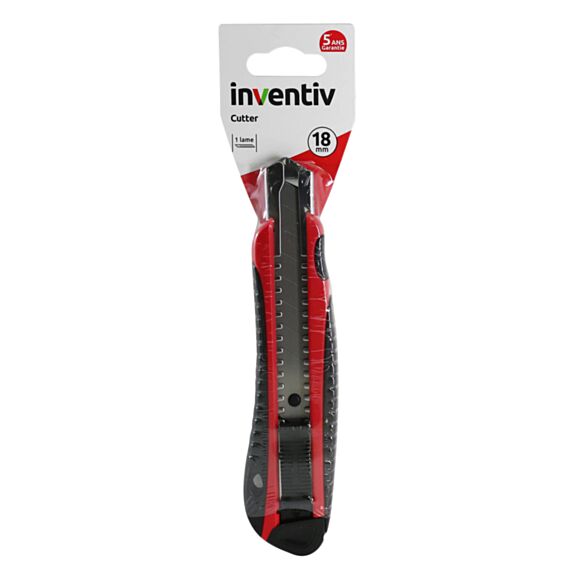 Cutter lames sécables 18 mm - INVENTIV