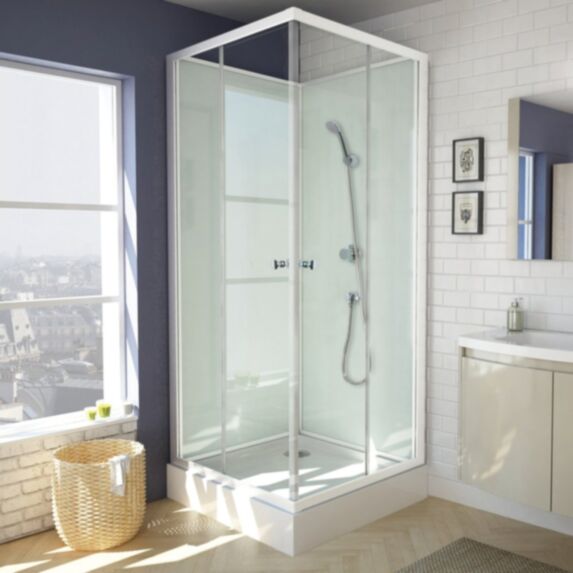 Cabine de douche Easy L.80xP.80xH.195cm - 1ER
