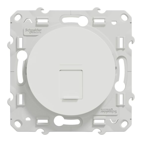 Prise rj45 à assembler Odace blanc - SCHNEIDER ELECTRIC