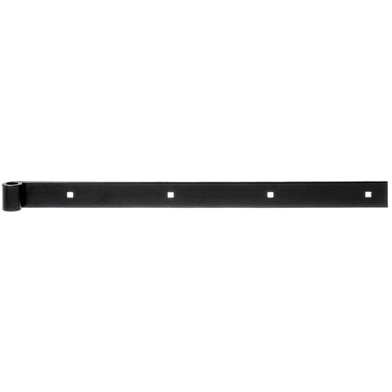 Penture bout droit Ø14mm 3,5x50cm noir - ALBERTS