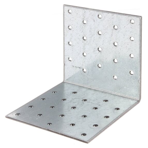 Équerre multi-trous 100x100x2,5mm Ø5mm 40 trous - ALBERTS