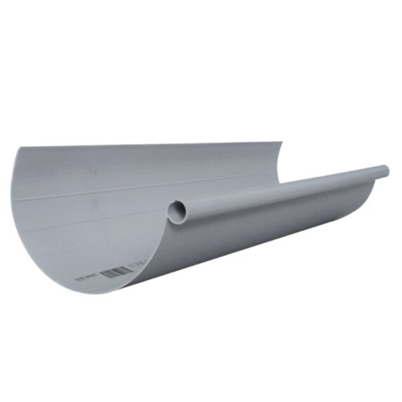 profil gouttière pvc 16 gris - 2 m - INTERPLAST