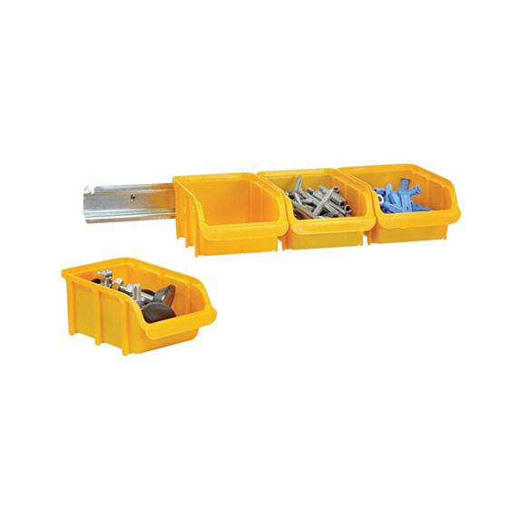 Lot 4 bacs 1l + rail metal - RAACO