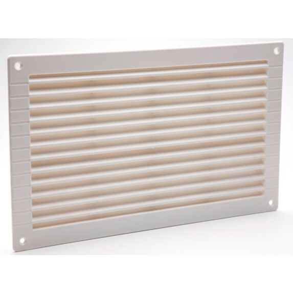 Grille aération blanc à encastrer 23x38cm