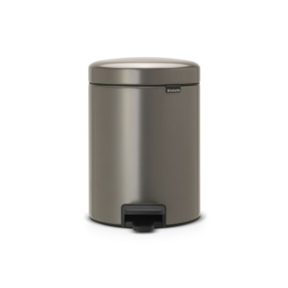 Poubelle à Pédale New Icon 5L Taupe - BRABANTIA