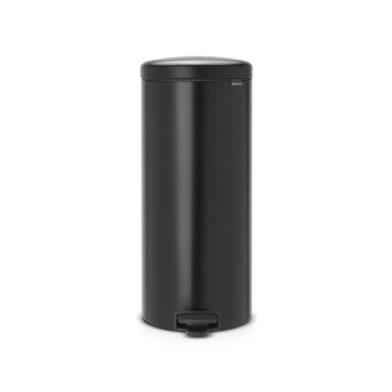 Poubelle à Pédale NewIcon 30L Noir Mat