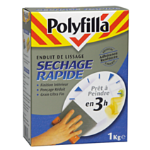 Enduit de Lissage Séchage Rapide - Poudre 1 kg