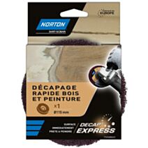 Disque bois/vernis 115mm - NORTON