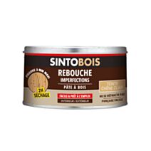 Pâte à bois Rebouche imperfections chêne clair 170ml - SINTO