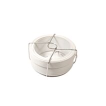 bobinot plastifié blanc n°3 x 50m  1.15mm - FILIAC