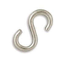 4 esses égales acier zingué Ø5mm ouverture 11mm x4 - CHAPUIS