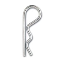 2 Goupilles bêta acier zingué ∅4mm L76mm - CHAPUIS