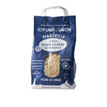 Copeaux de savon de Marseille pour linge sans huile de palme 980g - MARIUS FABRE