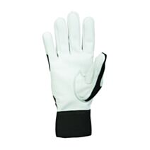Gants pour travaux de jardinage noir/blanc T.8 - GERIN