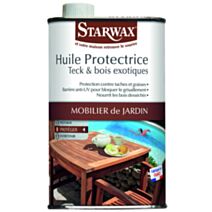Huile protectrice teck et bois exotiques - STARWAX