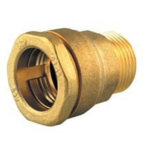 raccord laiton compression d25 male 3/4