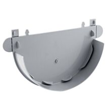 fond gouttière universel pvc 25 gris à coller - INTERPLAST
