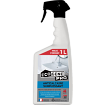Nettoyant anti calcaire en pulvérisateur 1L - ECOGENE