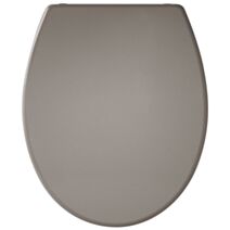 Abattant frein de chute presto taupe thermodur déclipsable