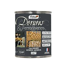 Peinture dorures/ferronneries Noir Ferronnerie 125ml