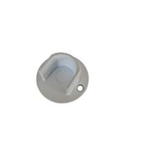 2 Supports Naissance Barre Rideaux Ø20mm Blanc Mat - INVENTIV